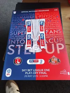 CHARLTON ATHLETIC v SUNDERLAND LEAGUE ONE PLAY-OFF FINAL 2019 - Picture 1 of 4