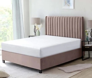 Extra tiefe Flanell Spannbettlaken, warm weich 100% gebürstete Baumwolle Bettwäsche - Bild 1 von 19