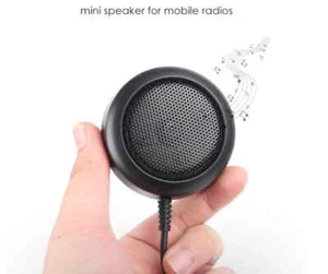 Mini głośnik zewnętrzny do radia samochodowego mobilnego ICOM YAESU 3,5 mm monokanał - Zdjęcie 1 z 6