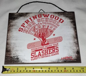 Targa insegna scuola superiore A Nightmare On Elm Street Springwood - Foto 1 di 11