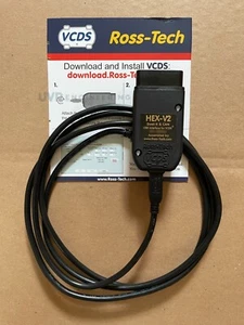 7 Day VCDS RENTAL 🆕 Hex-V2 Ross-Tech USB Scanner VW/AUDI ✅ Same-day Shipping 🚚 - Picture 1 of 6