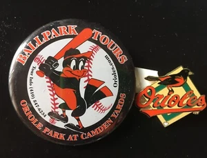 Paar Baltimore Orioles Baseball Pins, wie abgebildet. - Bild 1 von 1