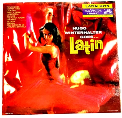 HUGO WINTERHALTER - Goes Latin - RCA Victor Record LPM-1677 - Latin Hits - 12" - Image 1 of 4