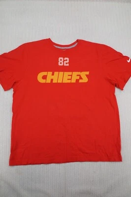 Nike Kansas City Chiefs Camisa Para Hombres 2XL XXL Roja #82 Dwayne Bowe NFL Fútbol Foto 1 de 4