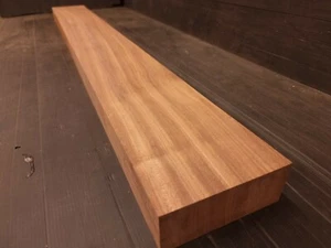AFRICAN MAHOGANY SAPELE HARDWOOD (KILN DRIED) 120mm x 52mm x 1150mm (6707) - Picture 1 of 5