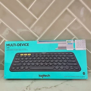 Logitech K380 Multi-Device Wireless Bluetooth TKL Keyboard PC MAC Apple TV (New) - Picture 1 of 6