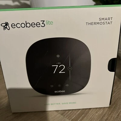 ecobee3 lite Smart Thermostat - Black - Image 1 of 3
