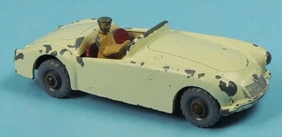 RARE Vintage Matchbox Series LESNEY MG A Sports Car No.19 Diecast, ENGLAND 1958 - Image 1 of 4