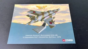 CORGI AA34102 - BLACKBURN BUCCANEER, COLLECTOR CARD ONLY, NO AIRCRAFT - Picture 1 of 2