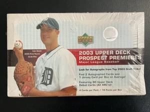 2003 Upper Deck Baseball Prospect Premieres Factory Sealed Box - Bild 1 von 2