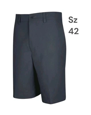 Red Kap Work Shorts Dura-Kap Plain Front Men's Industrial Uniform Gray Sz 42  - Image 1 of 4