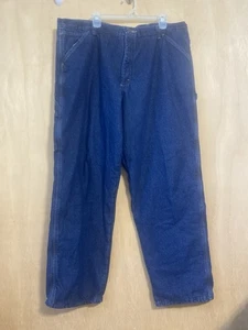 WRANGLER AUTÉNTICO AZUL JEANS 40x32 THINSULATE FORRADO TÉRMICO CARPINTERO 94GRWID - Imagen 1 de 5