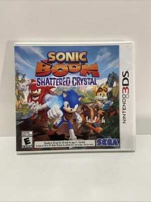 Sonic Boom: Shattered Crystal (Nintendo 3DS, 2014) | Tested & Working Case Game - Image 1 of 4