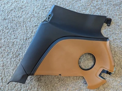 LONDON TAN 07-15 Jaguar XK XKR Rear Left Driver Side Quarter Door Trim Panel - Image 1 of 4