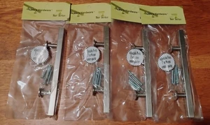 4 x Lew's Hardware 11-103 Maniglia Tira Armadio Ottone Massello Barra Quadrata Serie 7" - Foto 1 di 2
