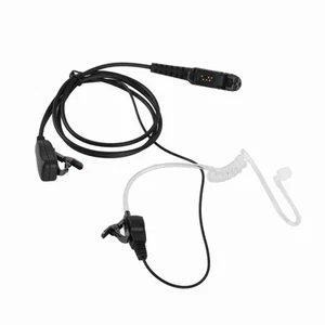 Walkie Talkie Earpiece With PTT And Mic Compatible For XPR3000 XPR3300 XPR3300 ❥ - Zdjęcie 1 z 22