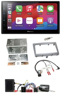 Pioneer DAB USB Lenkrad Bluetooth 2DIN Autoradio für Porsche 911 Boxster Cayman - Bild 1 von 4
