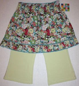 NWT Girls Stride Rite Pants & Gap Floral Skirt Size 3/4 - Picture 1 of 2