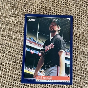 Rick Sutcliffe ‘94 Baltimore Orioles Score Baseball Card 497 Collector - Picture 1 of 4