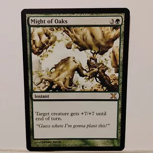 MIGHT OF OAKS -- MTG - 10th Edition - NM - Picture 1 of 1