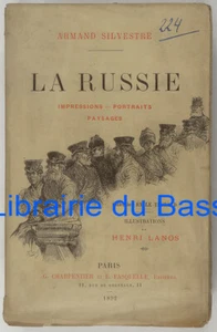 Russland Drucke Portraits Landschaften Armand Silvestre 1892 - Bild 1 von 4