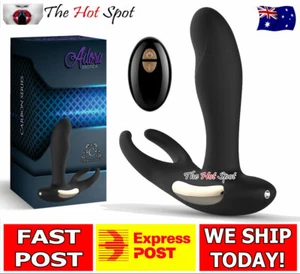 NIGHTROD DUAL MOTOR SELF HEATING Vibrating Prostate Massager Anal Butt Plug - Picture 1 of 12