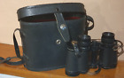 Vintage Carl Zeiss Jena Deltrintem 8x30 Binoculars with Original Leather Case