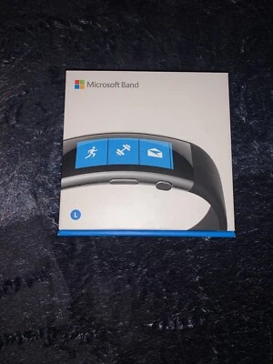 Reloj inteligente pulsera ajustable rastreador de actividad grande Microsoft Band 2 Foto 1 de 4