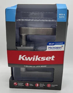 Kwikset antimikrobieller Sichtschutzhebel aus Satin-Nickel-Stahl 730HFL SQT 15 CP - Bild 1 von 4