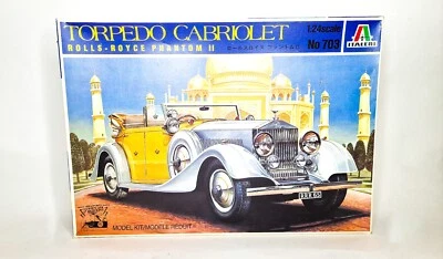 Italeri 703 Torpedo Cabriolet Rolls Royce Phantom II, scala 1/24 - Immagine 1 di 4