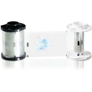 HID Fargo 82618 Holographic Overlaminate - 500 Prints - High Secure Orbit Design - Picture 1 of 1