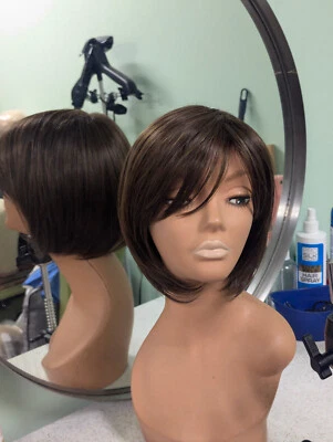 Wig Salon Overstock Heat-Friendly Eva Gabor Loyalty in color Medium Brown - Image 1 of 3