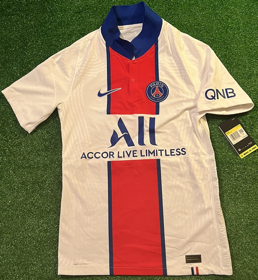 Nike PSG Paris Saint-germain Vapor Match Jersey White Sz 2xl Cd4188-101 Reg