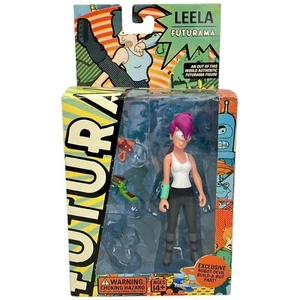 Modellino Futurama Leela con scatola Toynami 2007 senza robot parte diavolo - Foto 1 di 6