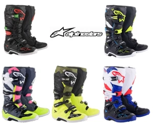 Alpinestars Tech 7 Motocross Boots MX Off Road Enduro Motorbike ATV Quad - Picture 1 of 13
