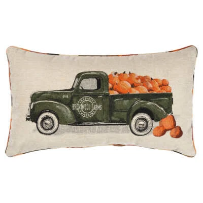 Brentwood Farms Truck Harvest Decorative Pillow - Image 1 of 2
