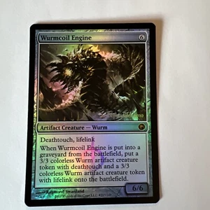 Wurmcoil Engine -Foil English MTG Promos: Prerelease Cards - Picture 1 of 2