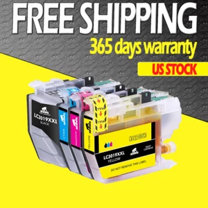 4PK LC3019 XL Ink Cartridge for Brother LC3017 MFC-J6530DW J6930DW MFC-J5330DW - Picture 1 of 5