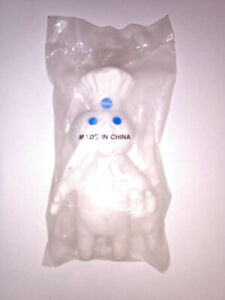 Pillsbury Doughboy Figure 1995 Swivel Head Plastic New in Bag not opened