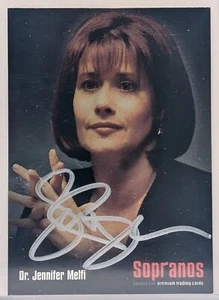 LORRAINE BRACCO SIGNED SOPRANOS TRADING CARD DR. MELFI AUTOGRAPH COA 2007 - Picture 1 of 3
