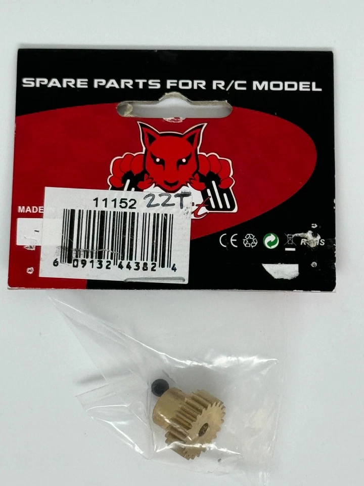 Redcat 11152 22T Pinion Brass - Image 1 of 1