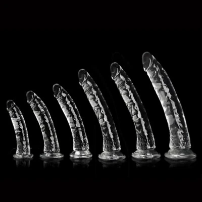 ZEROSKY Waterproof-Dildo-Dong-Realistic-Sex-Soft-Jelly-Penis-Cock-Veined-Suction-Cup-Toy