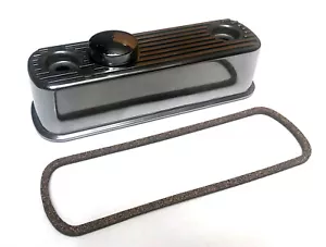 CLASSIC MINI A SERIES ENGINE POLISHED ALLOY ROCKER COVER + CAP & GASKET Y3741  - Picture 1 of 1