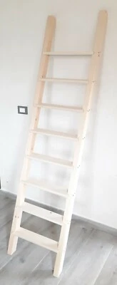 Escalera Madera Dormitorio Ahorro de Espacio Loft Litera Ático - Imagen 1 de 4