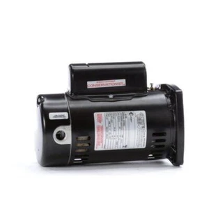 48Y Square Flange 1/2 HP Full Rated Pool Filter Motor, 9.6/4.8A 115/230V - Picture 1 of 4