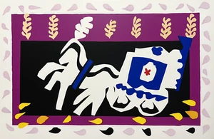 Henri Matisse "L'Enterrement de Pierrot" Serigraph / Silkscreen France - Picture 1 of 3