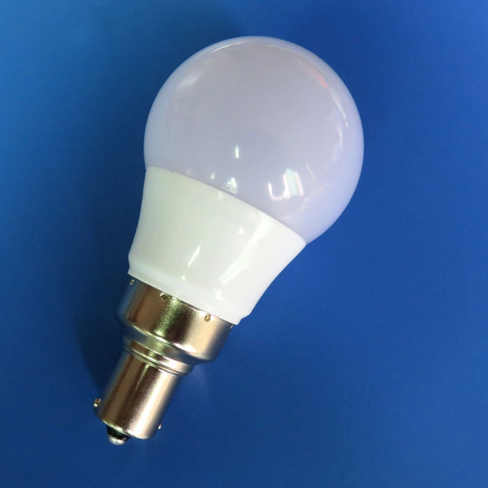 BA15S 1156 LED bulb A16/A50 3W Ceiling Globe Lamp 12~24V Fit RV No Flicker #T - Image 1 of 4