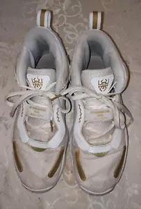 Adidas Herren Gr. 10 weiß gold metallic GW2959 D.O.N Ausgabe #3 Basketballschuh - Bild 1 von 14