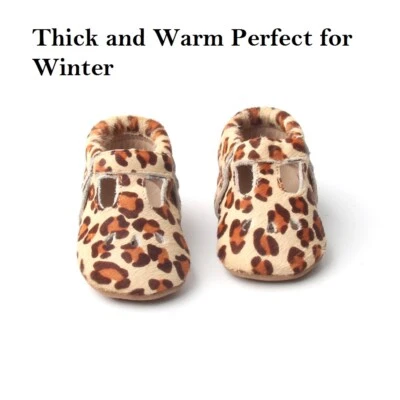 Starbie Baby Moccasins Leather Baby Shoes Toddler Shoes Loafers Multi-Color - Image 1 of 3