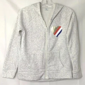 Girls Old Navy Zip-Front Hoodie with Pockets Size XL/14 - Picture 1 of 11